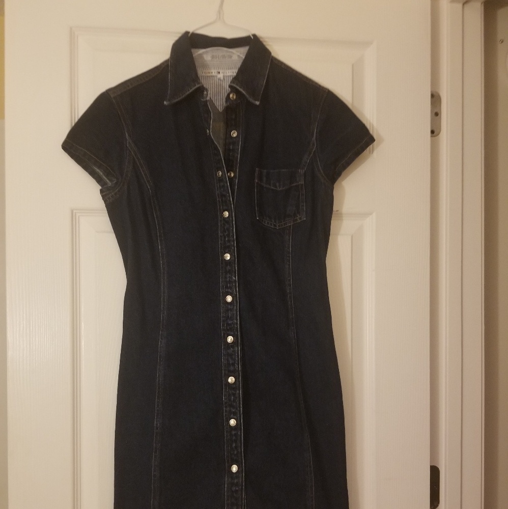 Denim dress
